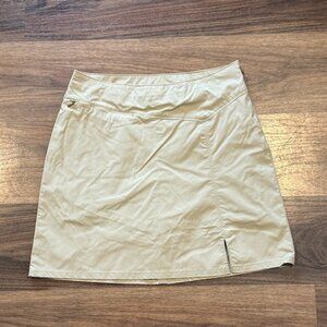 Patagonia Continental Hideaway Skirt Womens 6 Khaki Outdoor Casual